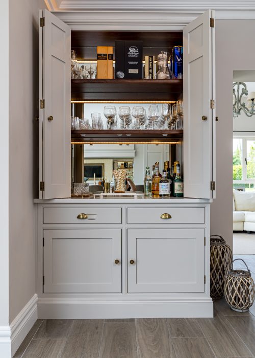 Bespoke Bi Fold Drinks Cabinet