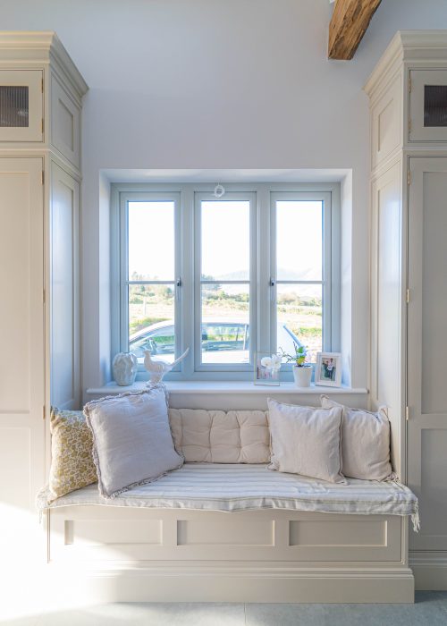 Bespoke Window Seat cabinetry